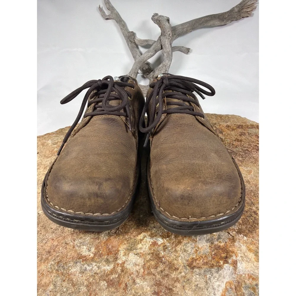 Merrell World Legend Oxford Shoes Mens 10.5 Dark Earth Brown Leather J45097